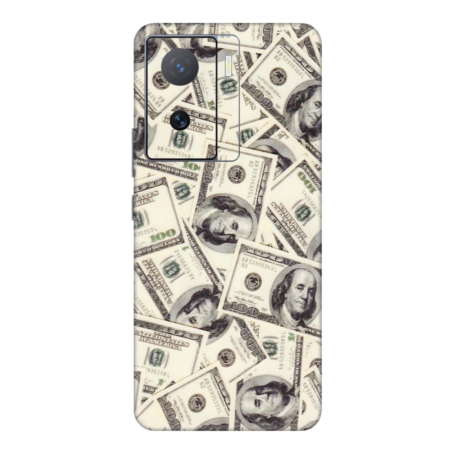 IQOO Phone Skins (All Models) - Dollar Lover - Transparent Finish (T-17) IQOO Z7