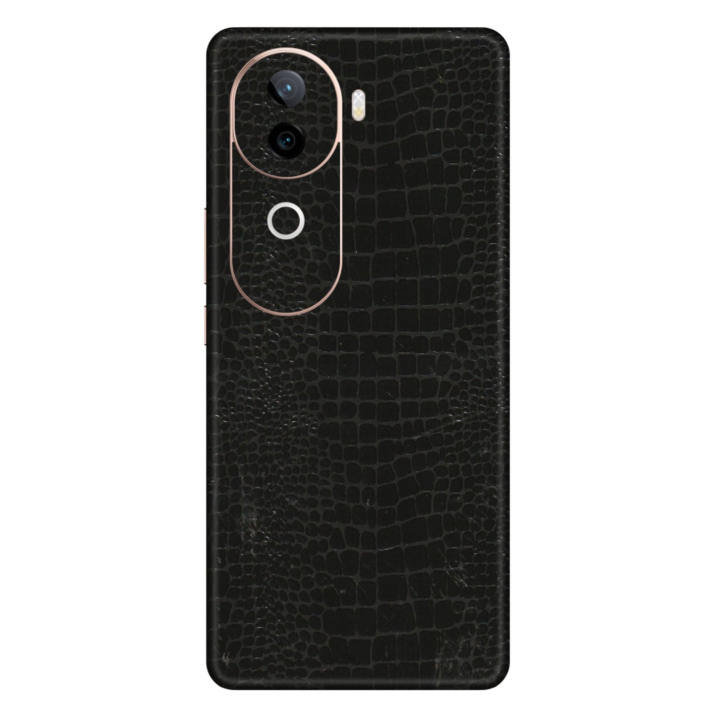IQOO Phone Skins (All Models) - Snake Leather Black - 3D Embossed Finish (L-107) IQOO Z9S