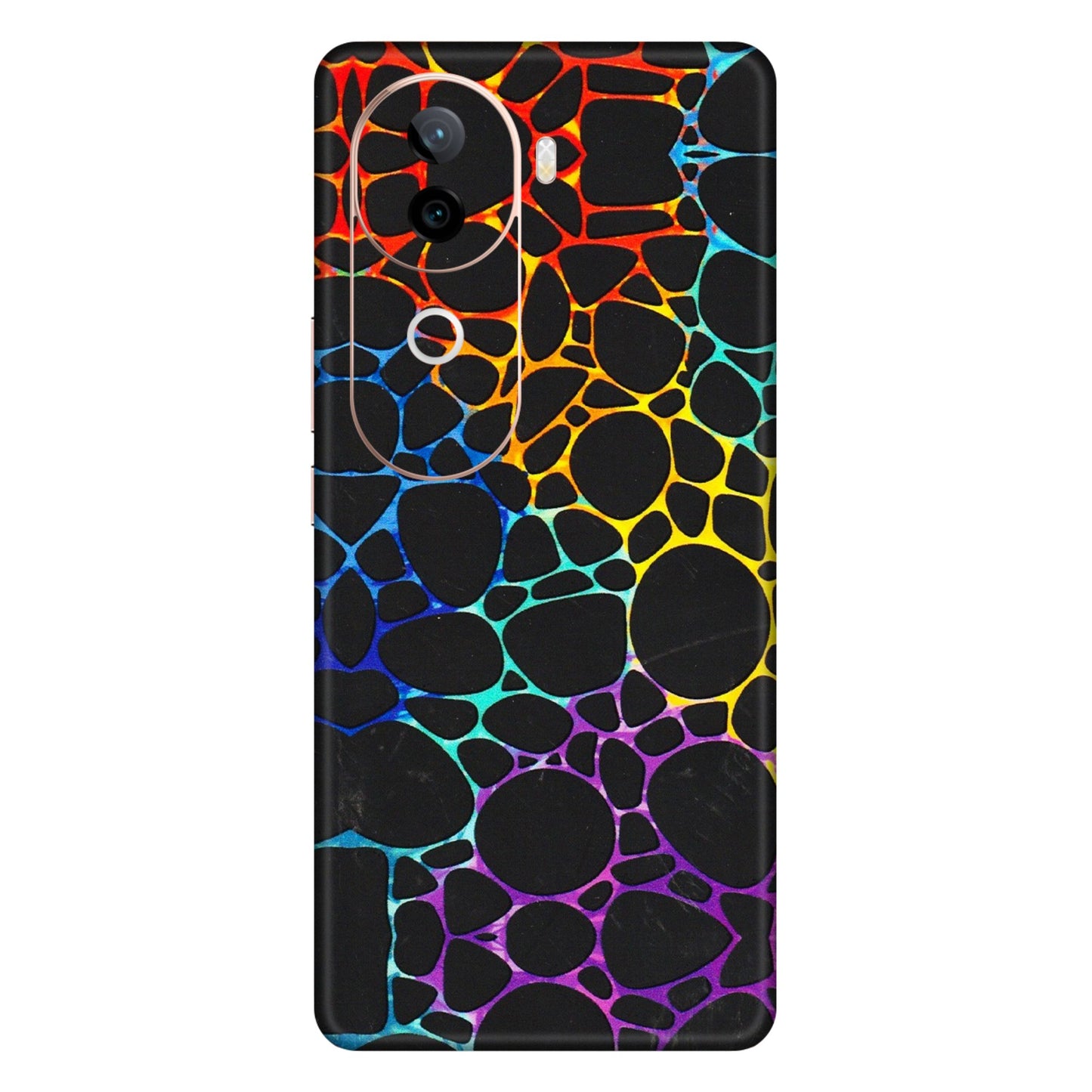 IQOO Phone Skins (All Models) - Abstract Art MultiColour - 3D Embossed Finish (L-133) IQOO Z9S