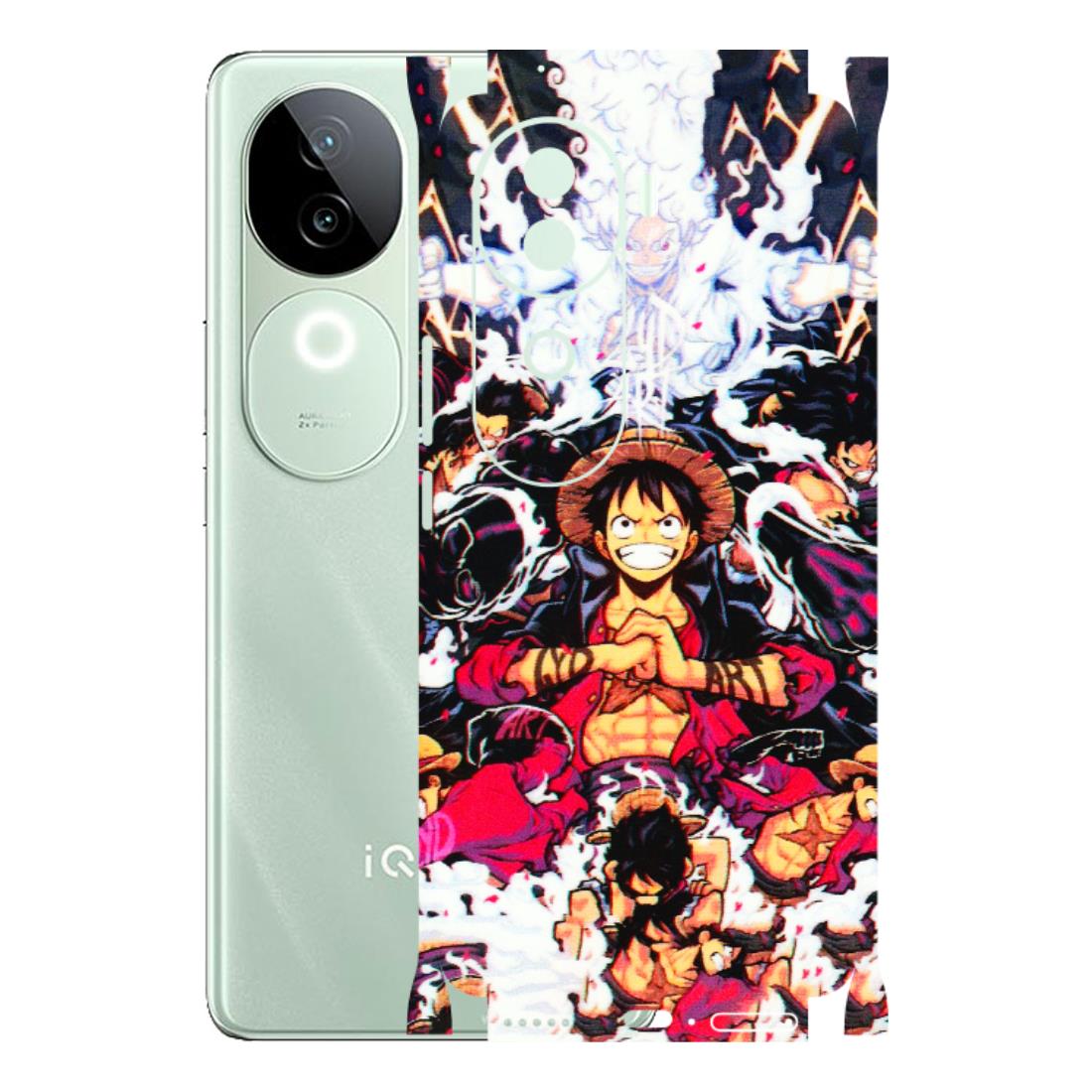 IQOO Phone Skins (All Models) - Luffy Anime Character - 3D Embossed Finish (L-203) IQOO Z9S
