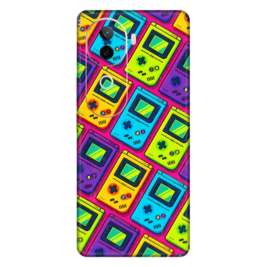 IQOO Phone Skins (All Models) - Gameboy Colourful - 3D Embossed Finish (L-266) IQOO Z9S