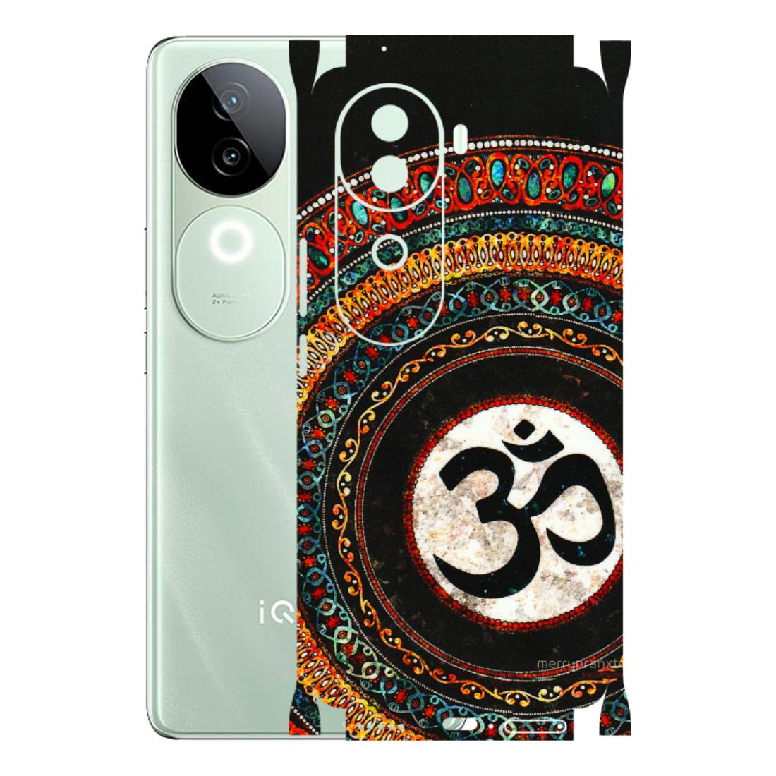IQOO Phone Skins (All Models) - Aum Chant Abstract - 3D Embossed Finish (L-42) IQOO Z9S