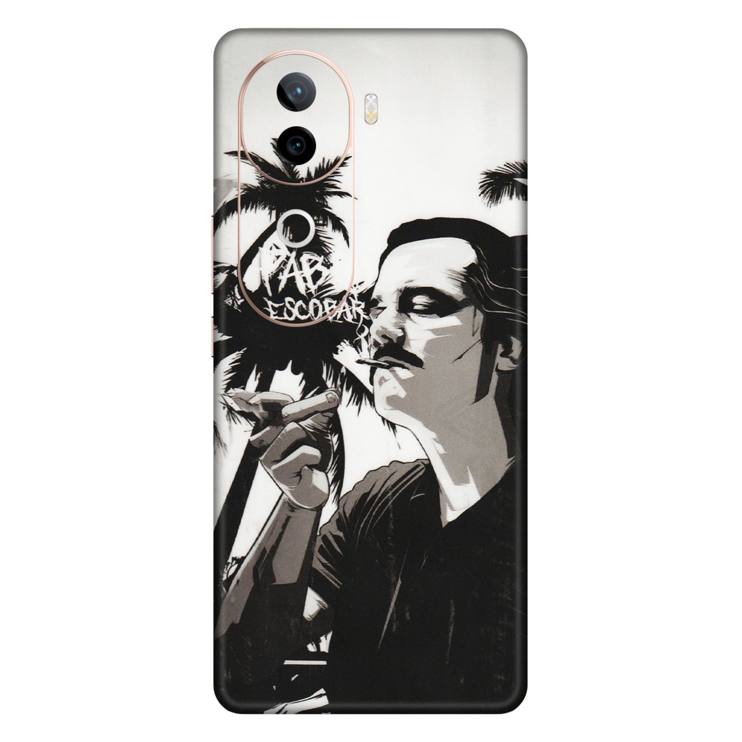 IQOO Phone Skins (All Models) - Pab Escobar - Transparent Finish (T-05) IQOO Z9S