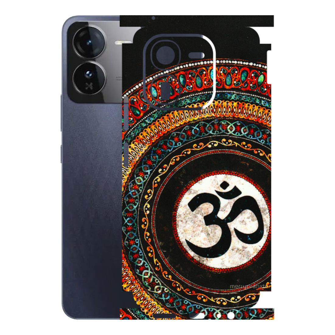 IQOO Phone Skins (All Models) - Aum Chant Abstract - 3D Embossed Finish (L-42) IQOO Z9X