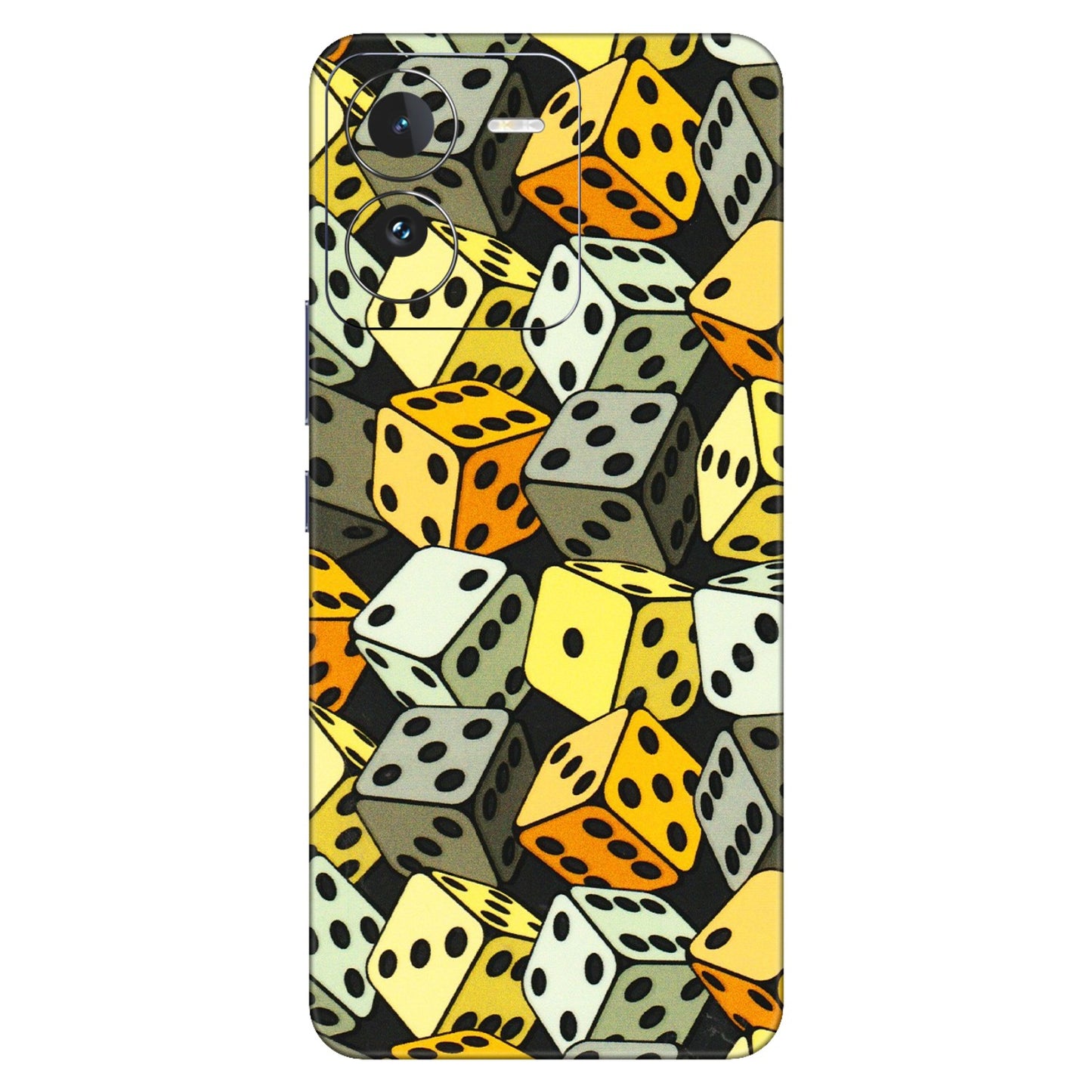 IQOO Phone Skins (All Models) - Dices Of Life - 3D Embossed Finish (L-04) IQOO Z9