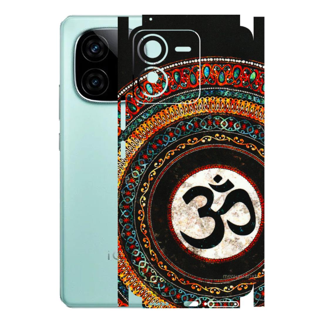 IQOO Phone Skins (All Models) - Aum Chant Abstract - 3D Embossed Finish (L-42) IQOO Z9