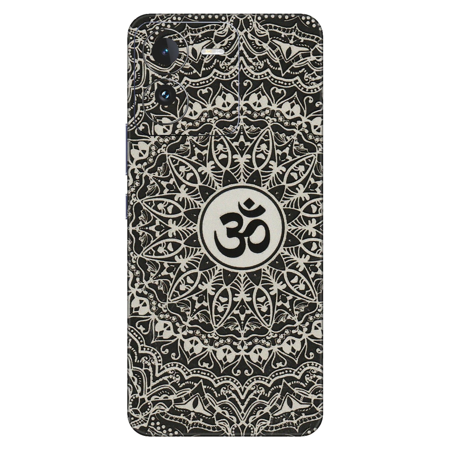 IQOO Phone Skins (All Models) - Aum Elegant Mandala - 3D Embossed Finish (L-62) IQOO Z9