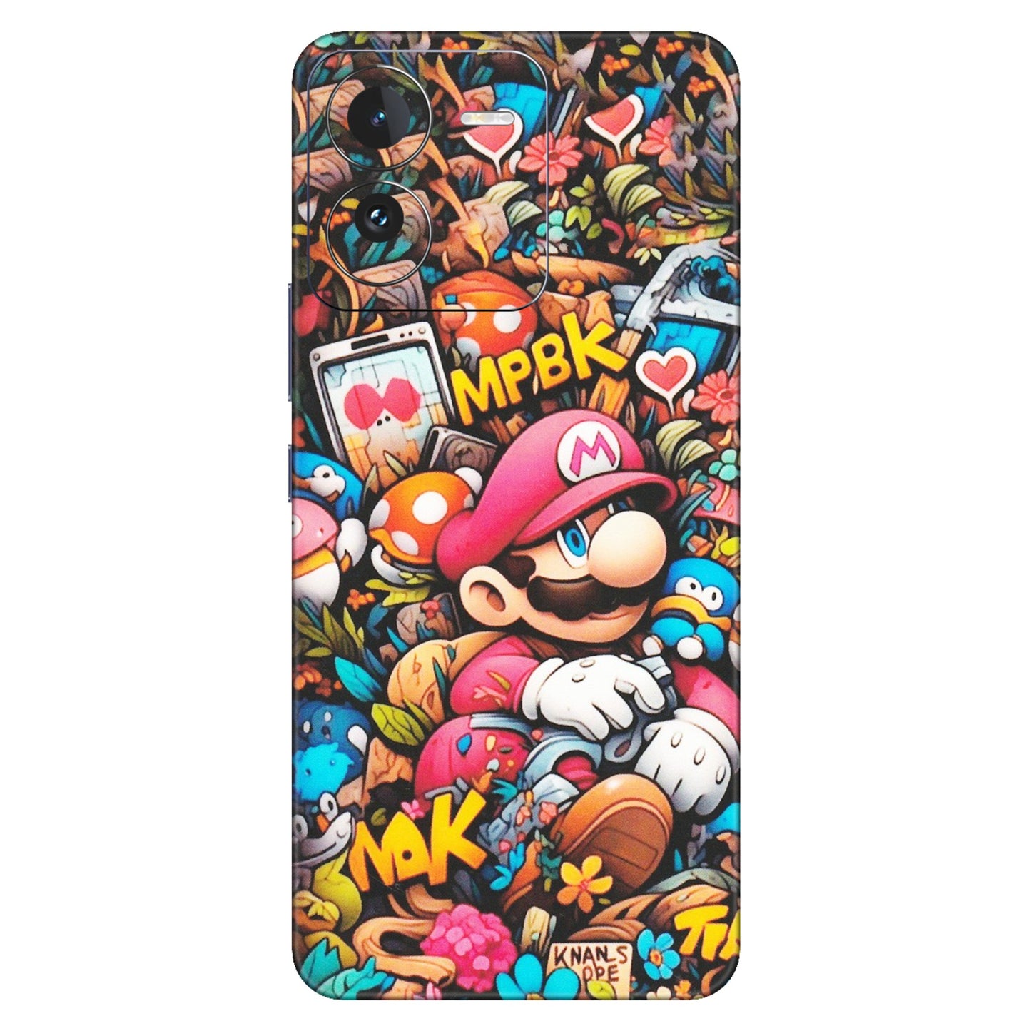 IQOO Phone Skins (All Models) - Super Mario Bros Artistic - Matte Finish (M-173) IQOO Z9