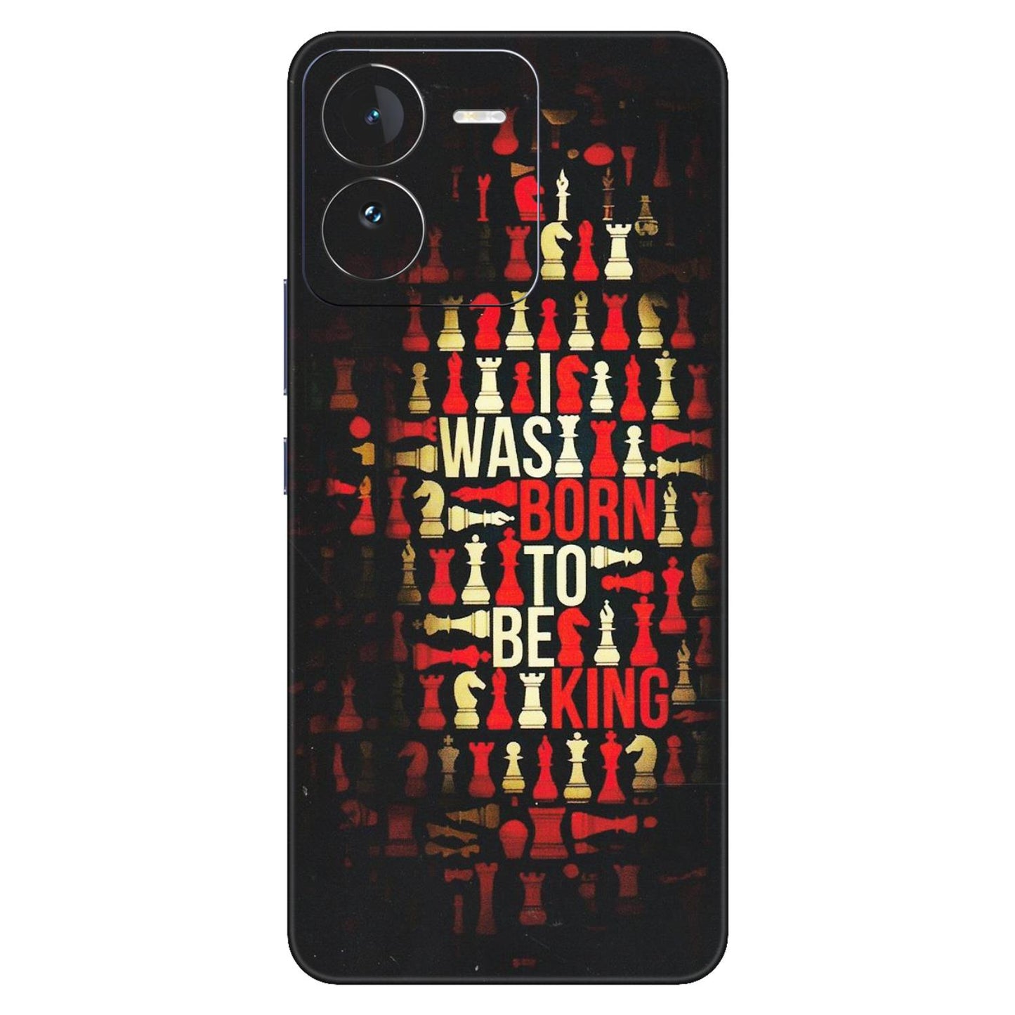 IQOO Phone Skins (All Models) - Born To Be King - Matte Finish (M-73) IQOO Z9