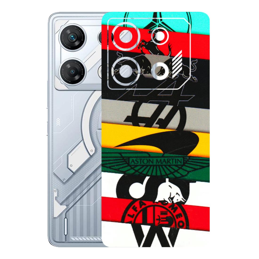INFINIX Phone Skins (All Models) - Multi Designer Brands - 3D Embossed Finish (L-187) Infinix GT 10 PRO