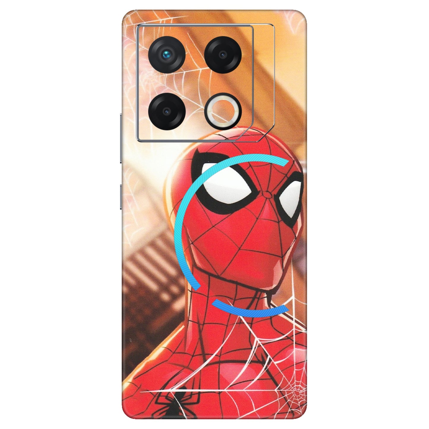 INFINIX Phone Skins (All Models) - Spiderman Face New - Matte Finish (M-41) Infinix GT 20 PRO (5G)