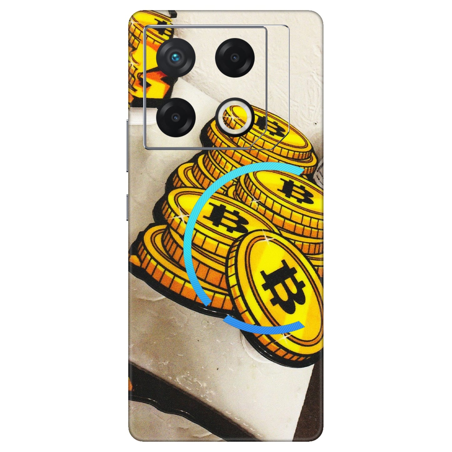 INFINIX Phone Skins (All Models) - Billionaire Bitcoin Collection - Matte Finish (M-92) Infinix GT 20 PRO (5G)