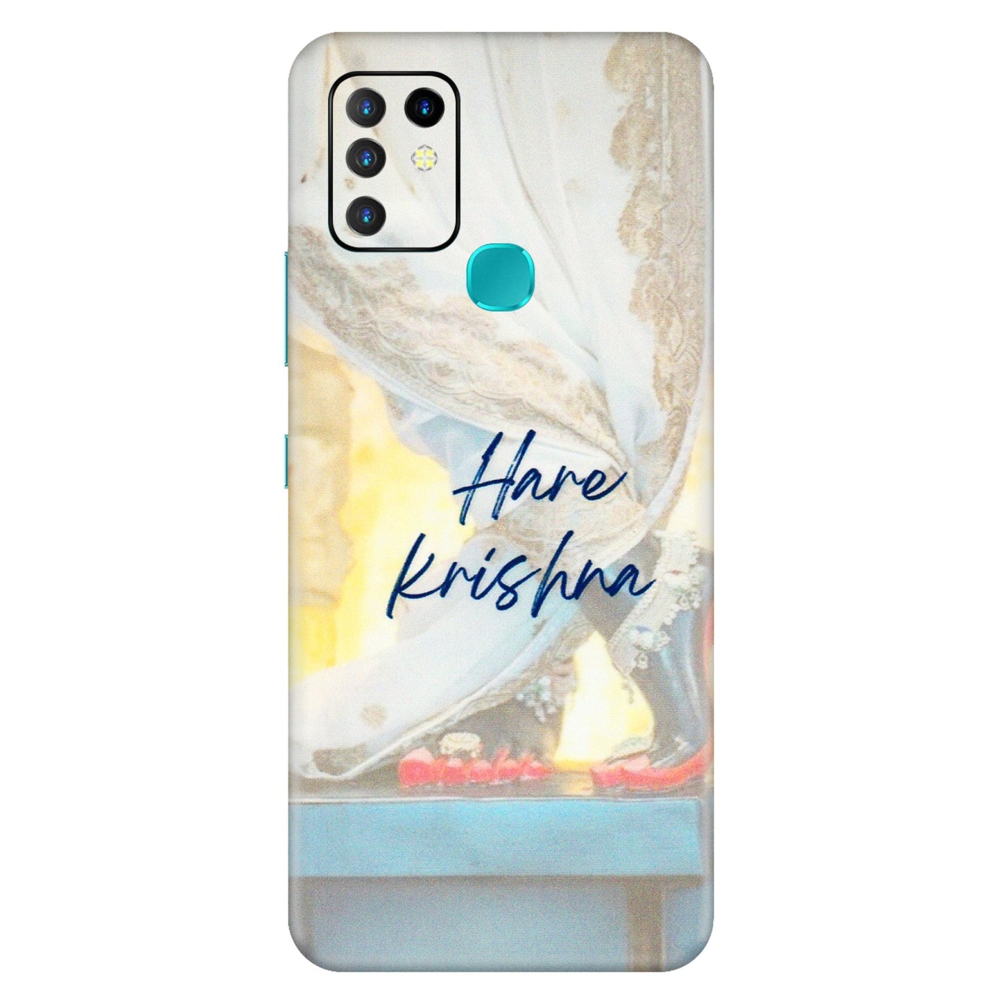 INFINIX Phone Skins (All Models) - Hare Krishna - 3D Embossed Finish (L-03) Infinix Hot 10