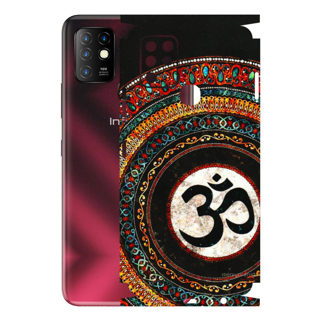 INFINIX Phone Skins (All Models) - Aum Chant Abstract - 3D Embossed Finish (L-42) Infinix Hot 10