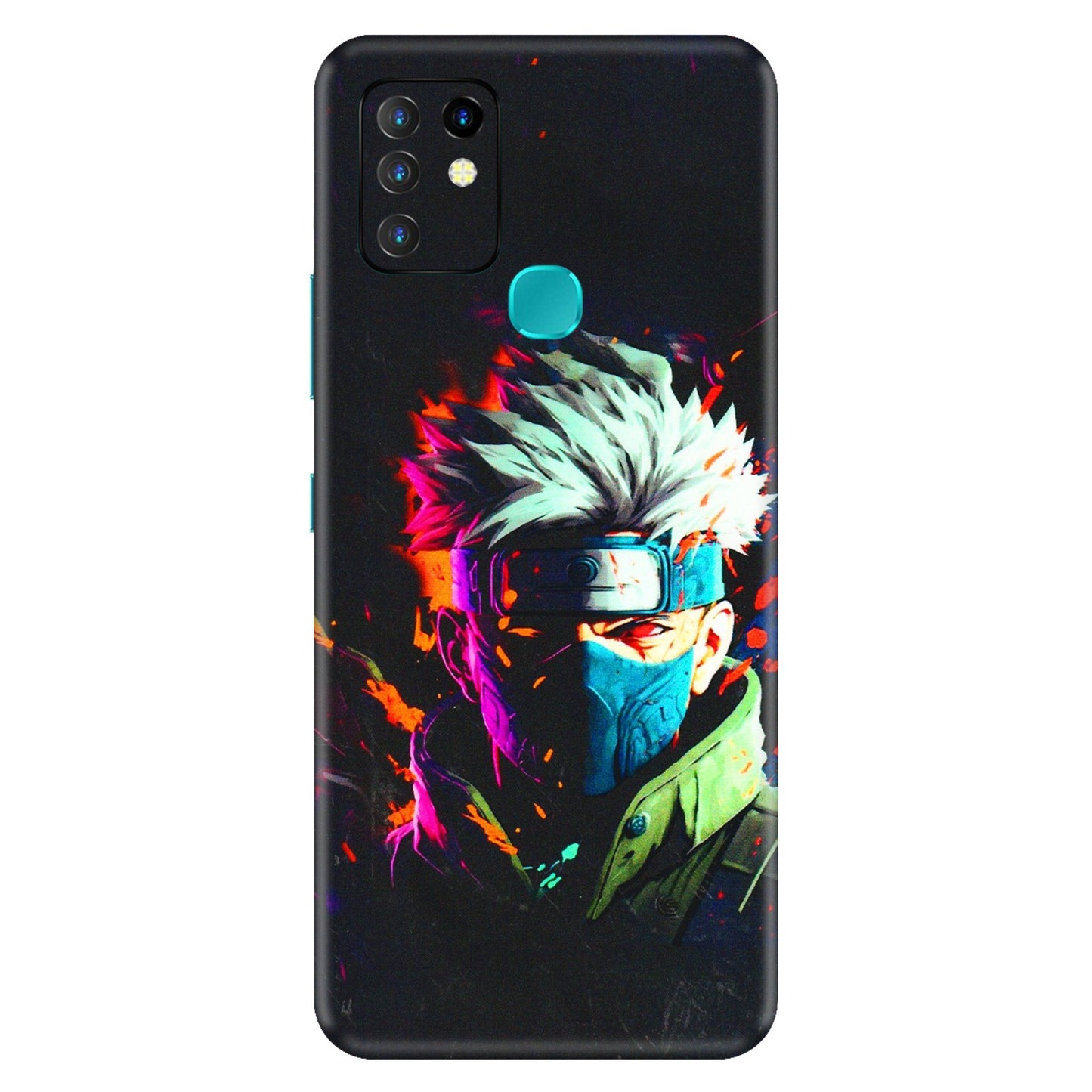 INFINIX Phone Skins (All Models) - Anime Cool Character - 3D Embossed Finish (L-59) Infinix Hot 10