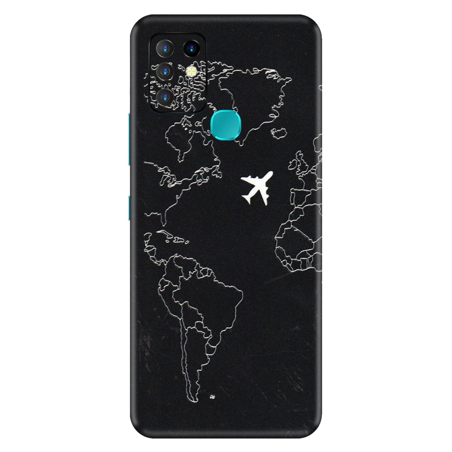 INFINIX Phone Skins (All Models) - Never Ending Travel - 3D Embossed Finish (L-79) Infinix Hot 10