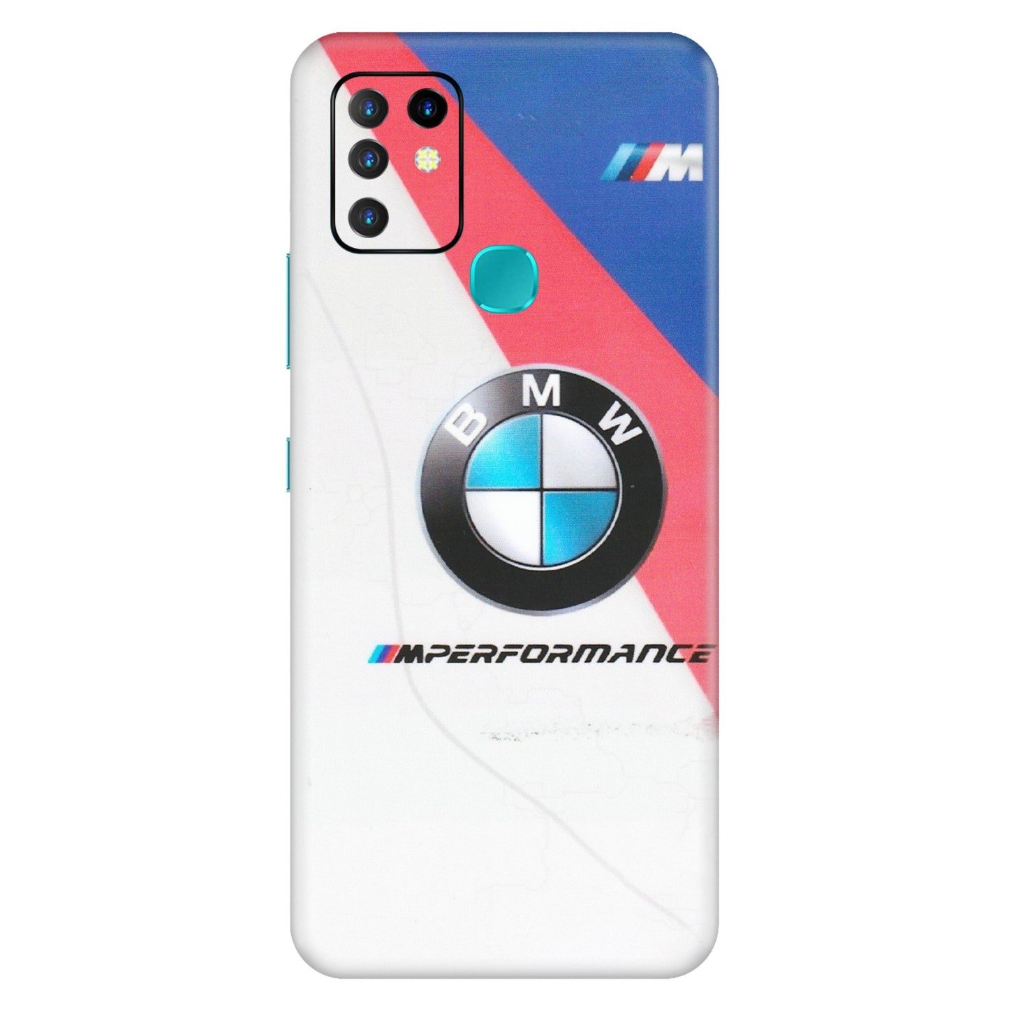 INFINIX Phone Skins (All Models) - BMW Logo Performance - Matte Finish (M-27) Infinix Hot 10