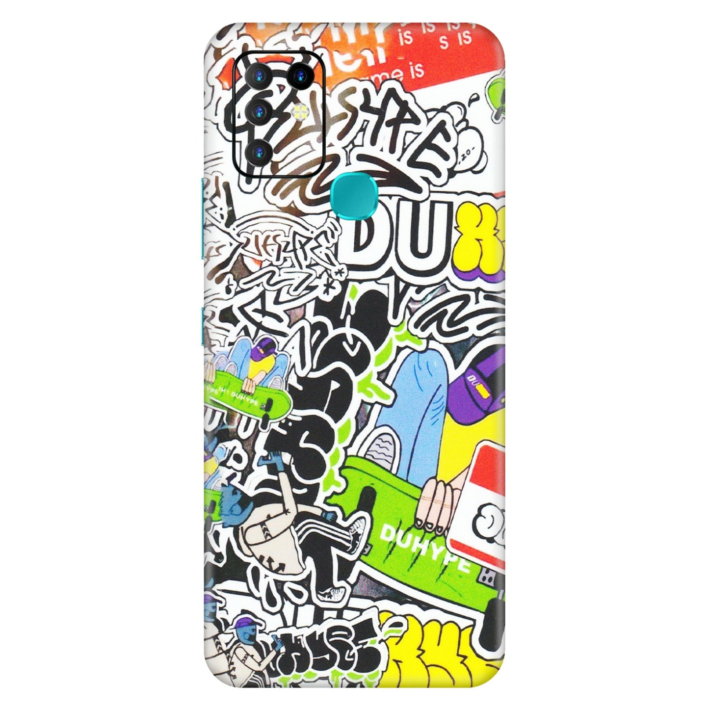 INFINIX Phone Skins (All Models) - Dope Graffiti - Matte Finish (M-61) Infinix Hot 10