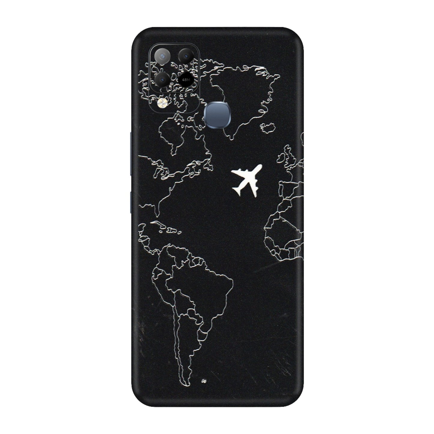 INFINIX Phone Skins (All Models) - Never Ending Travel - 3D Embossed Finish (L-79) Infinix Hot 10S