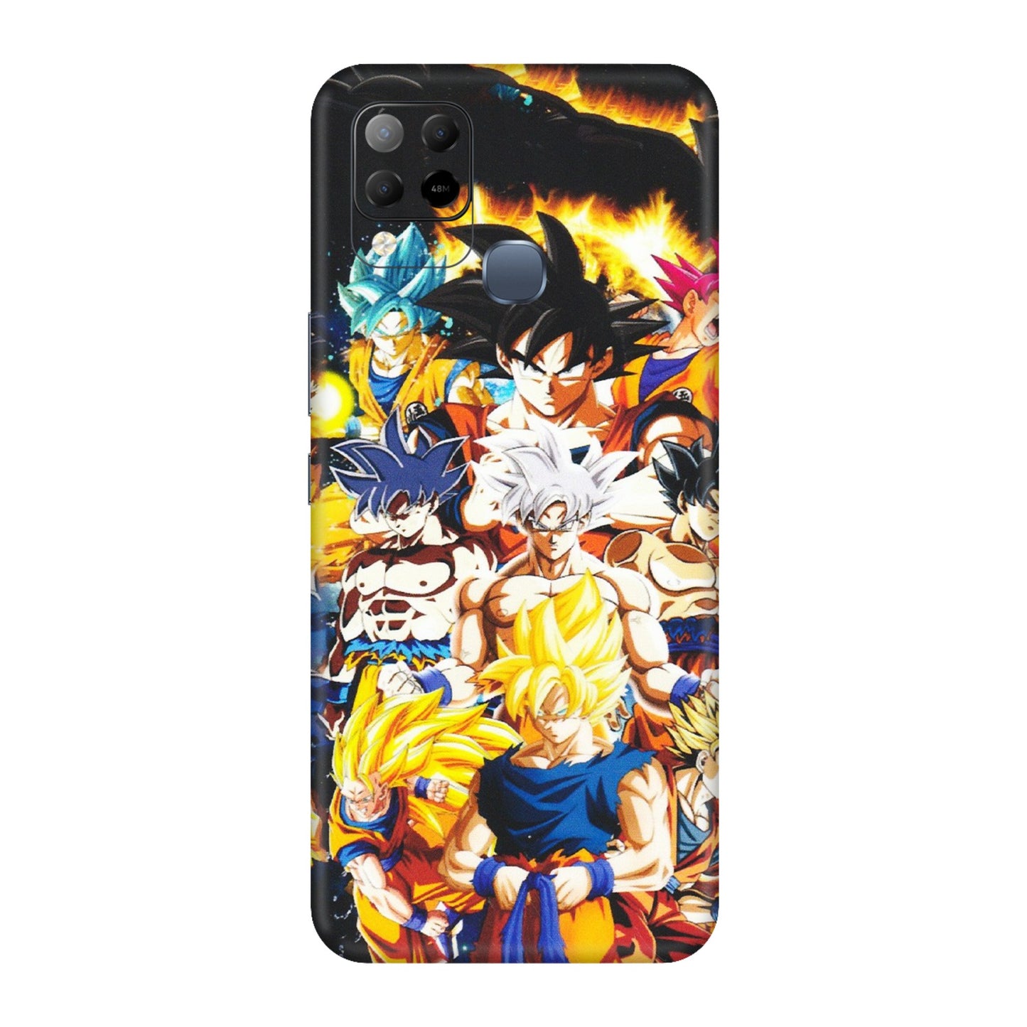 INFINIX Phone Skins (All Models) - Ultimate Dragon Ball Z - Matte Finish (M-100) Infinix Hot 10S