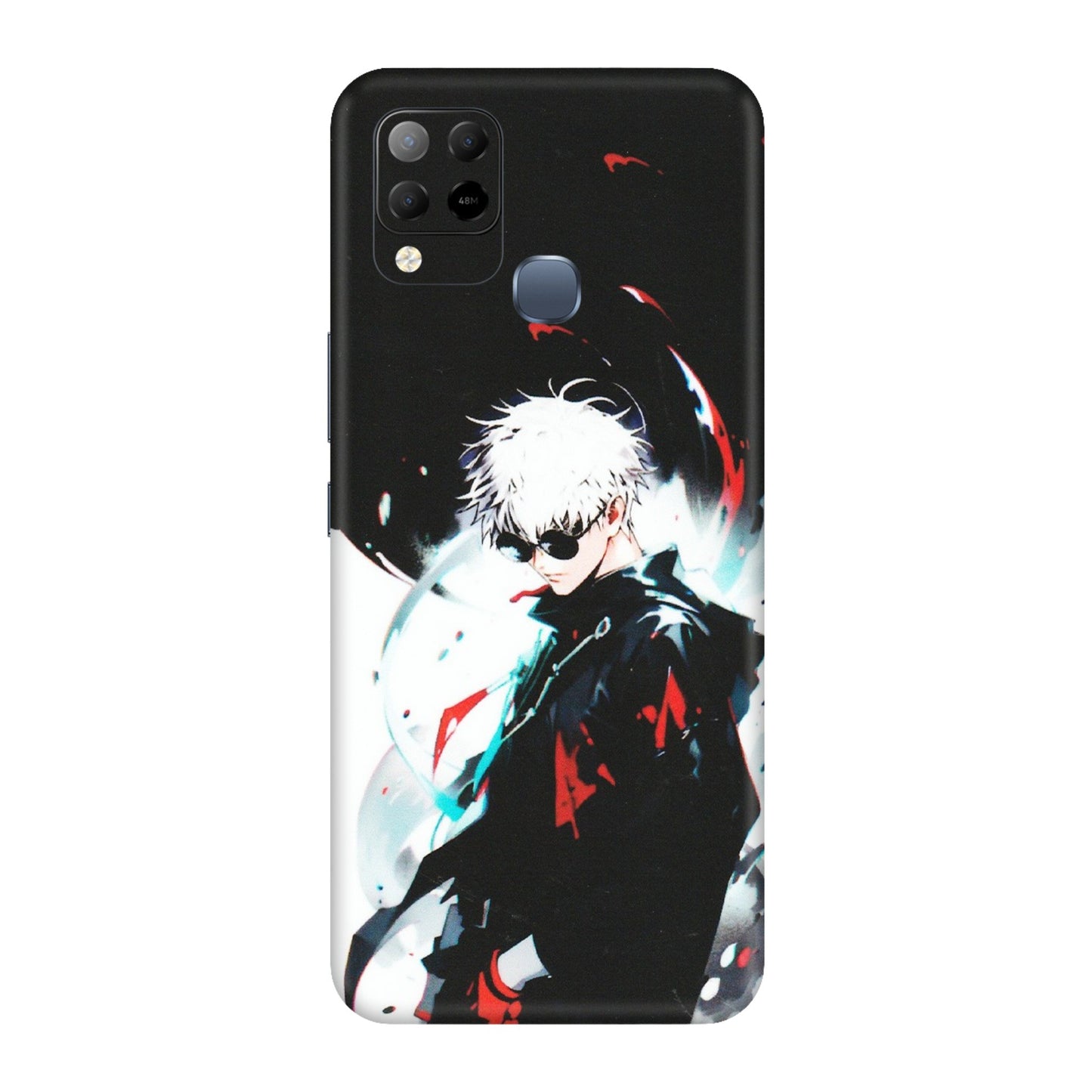 INFINIX Phone Skins (All Models) - Gojo Powerful Charater Kaisen Anime - Matte Finish (M-144) Infinix Hot 10S