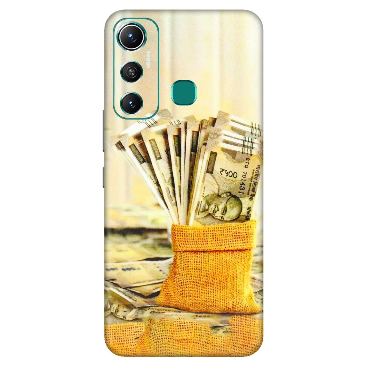 INFINIX Phone Skins (All Models) - Show Me The Money - 3D Embossed Finish (L-52) Infinix Hot 11