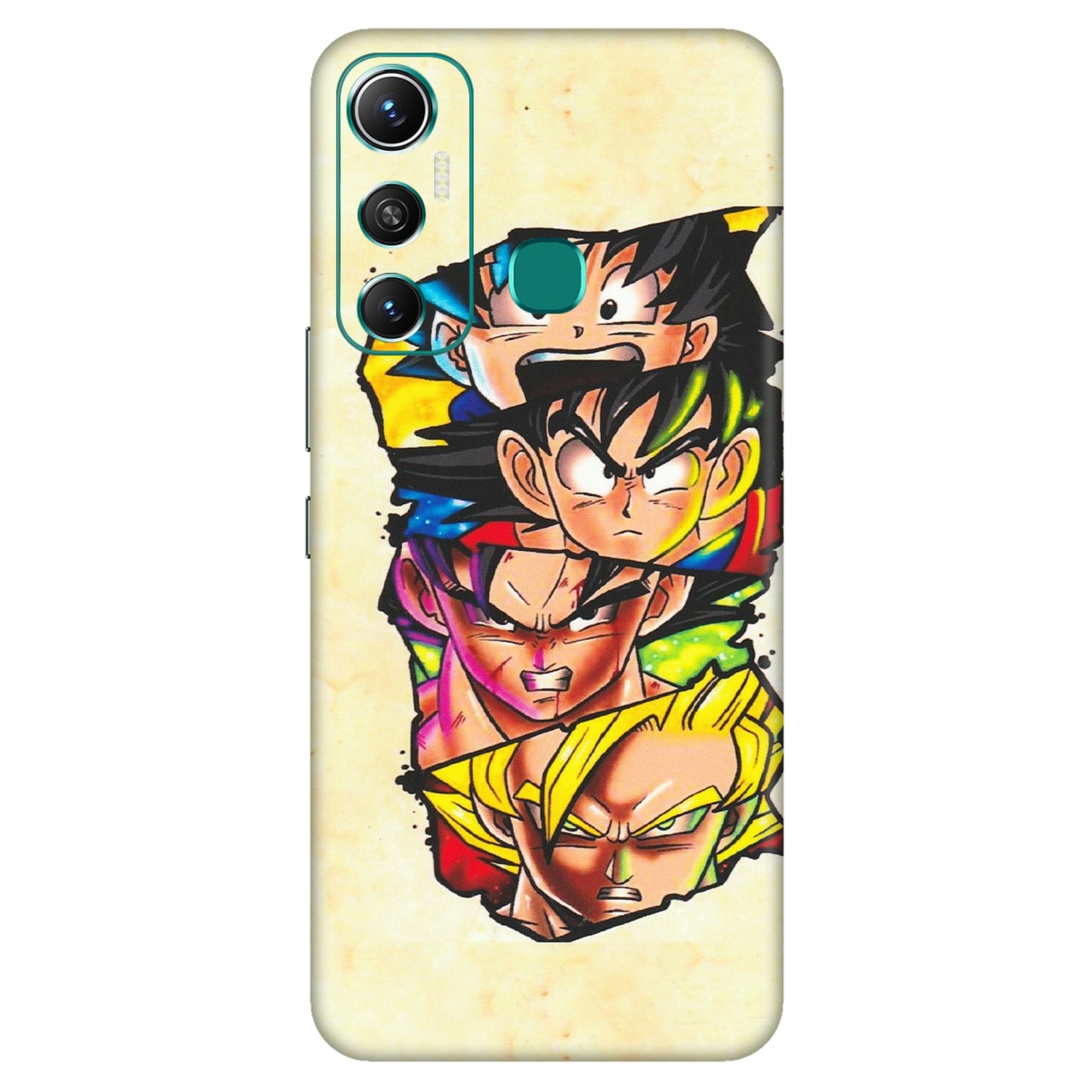 INFINIX Phone Skins (All Models) - Angry Multi Anime - Matte Finish (M-113) Infinix Hot 11