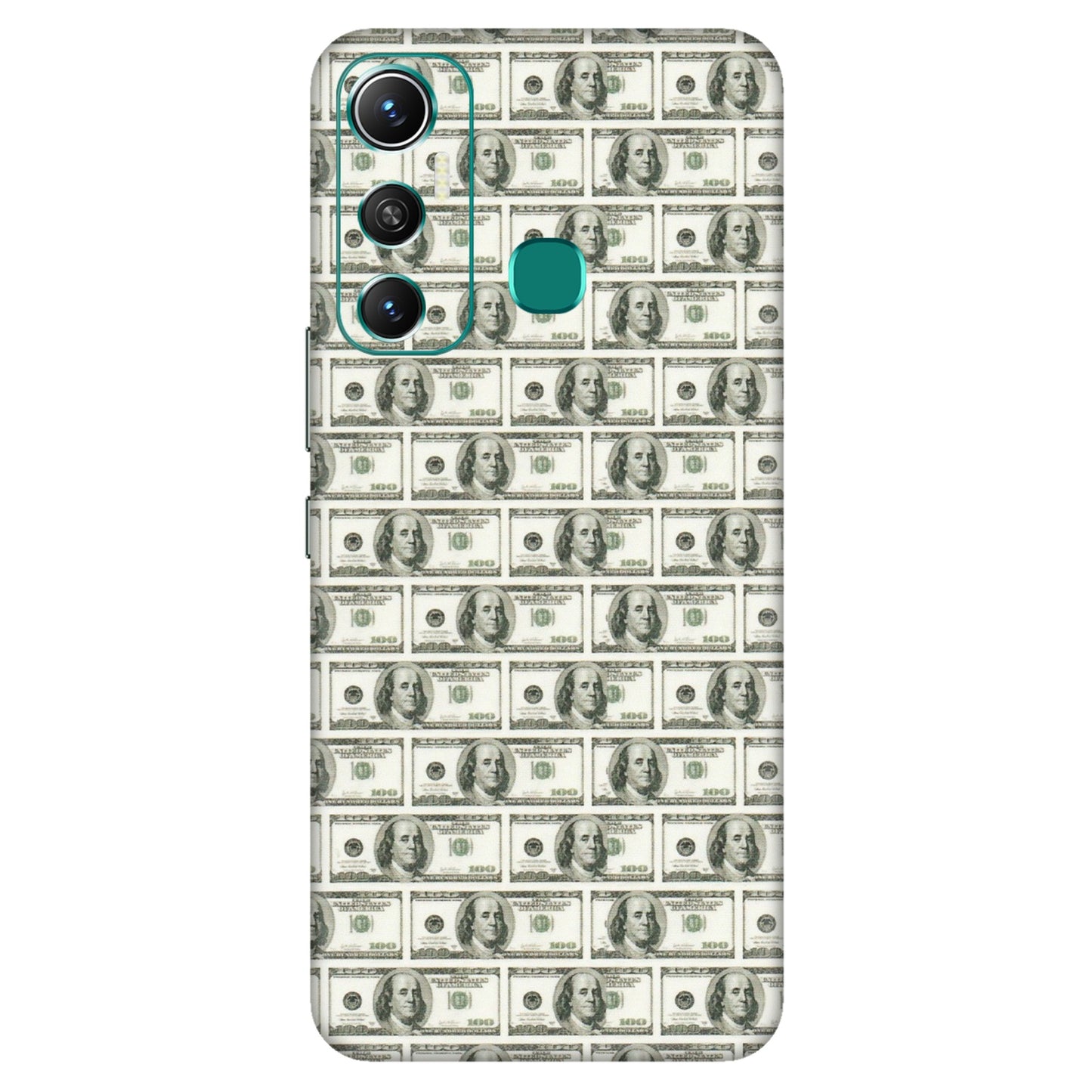 INFINIX Phone Skins (All Models) - I Love Dollars - Matte Finish (M-40) Infinix Hot 11