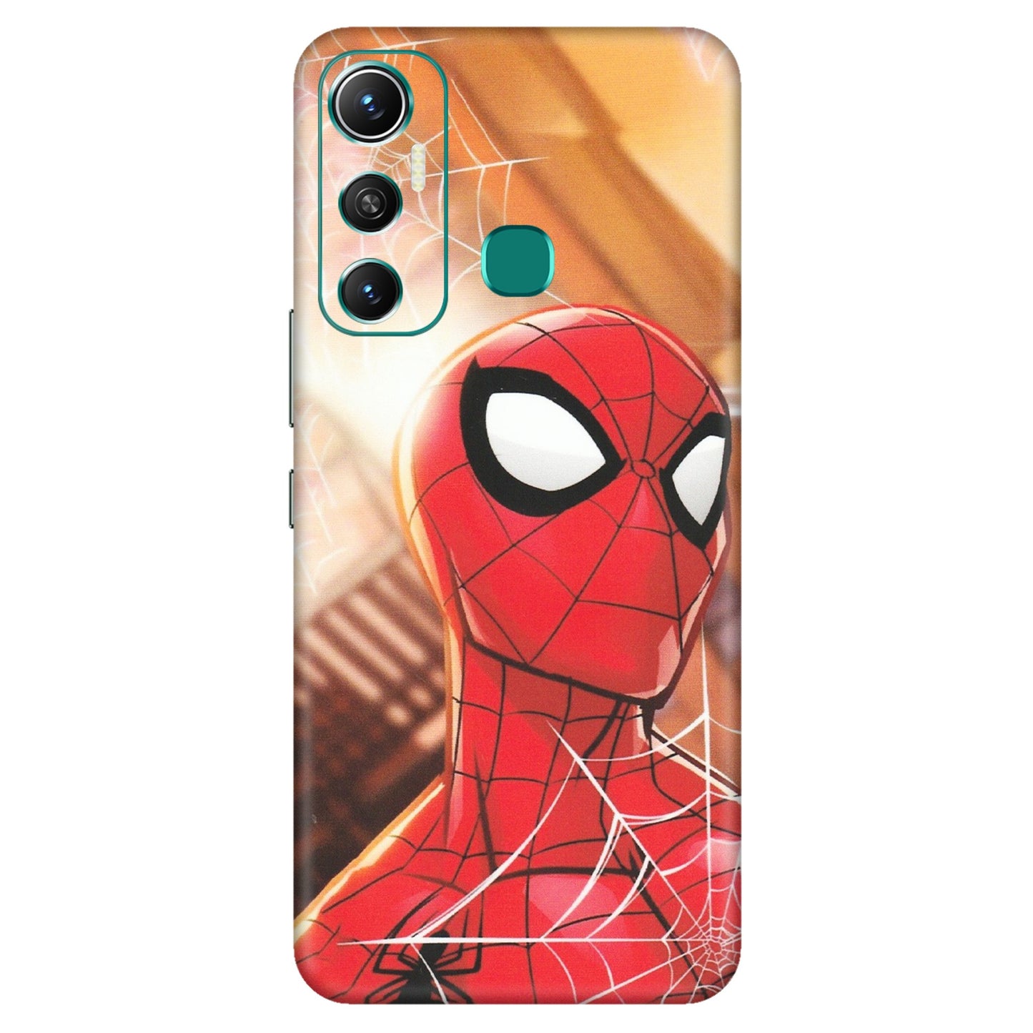 INFINIX Phone Skins (All Models) - Spiderman Face New - Matte Finish (M-41) Infinix Hot 11