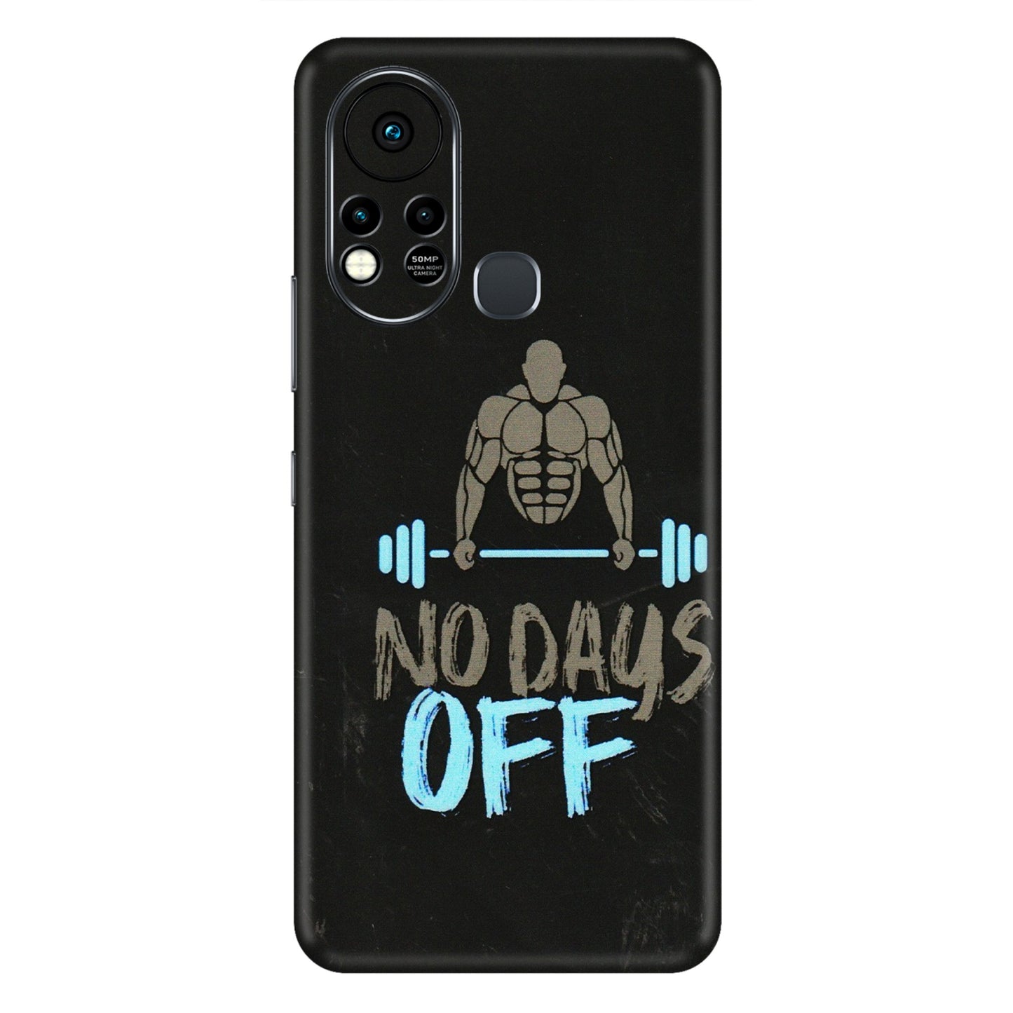 INFINIX Phone Skins (All Models) - Gym Lover - 3D Embossed Finish (L-127) Infinix Hot 11S