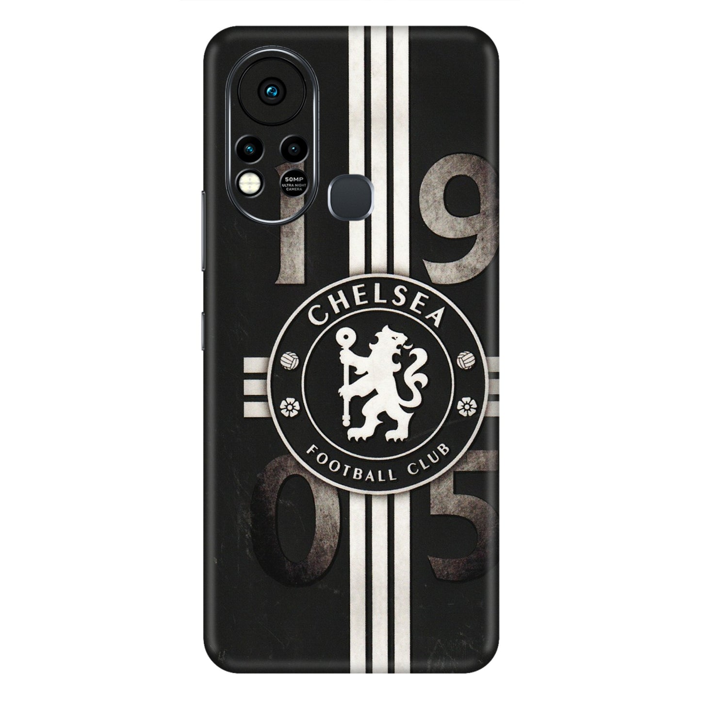 INFINIX Phone Skins (All Models) - Chelsea Fan Club - 3D Embossed Finish (L-36) Infinix Hot 11S