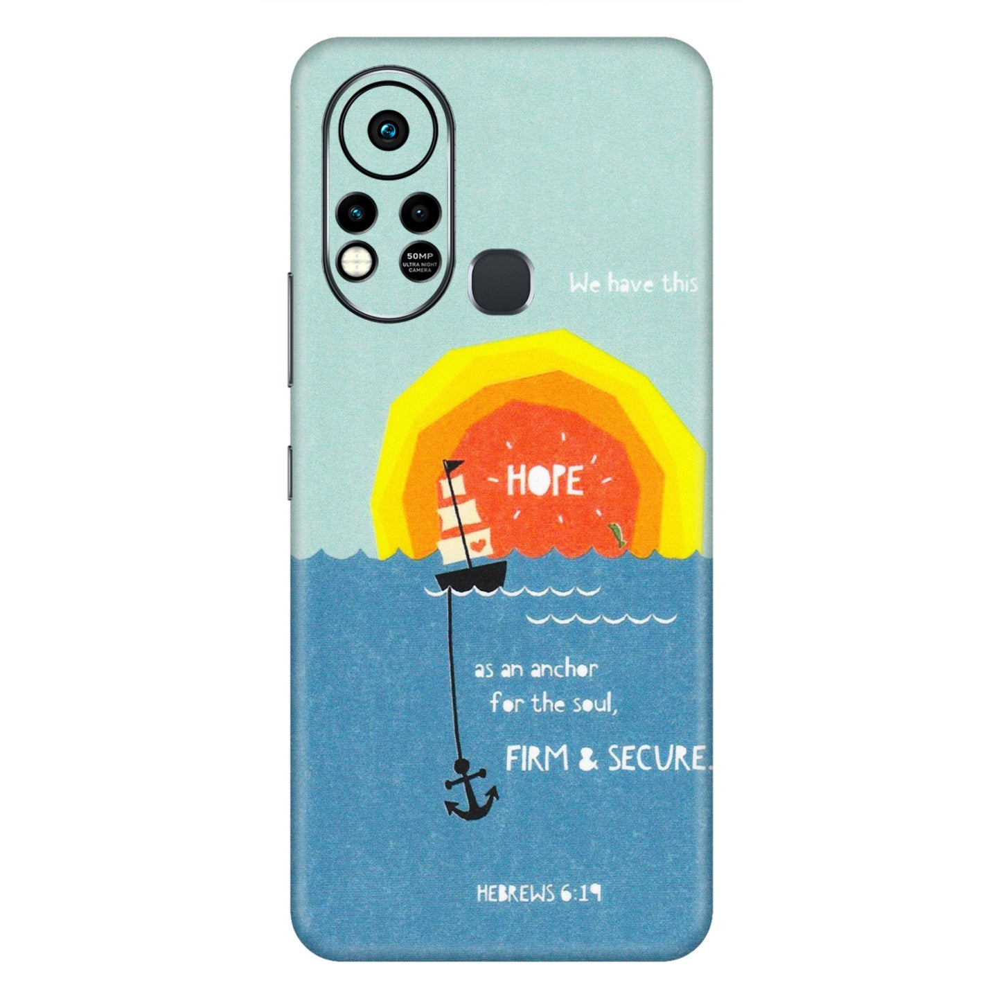 INFINIX Phone Skins (All Models) - A Beautiful Sunset of Hope - Matte Finish (M-75) Infinix Hot 11S