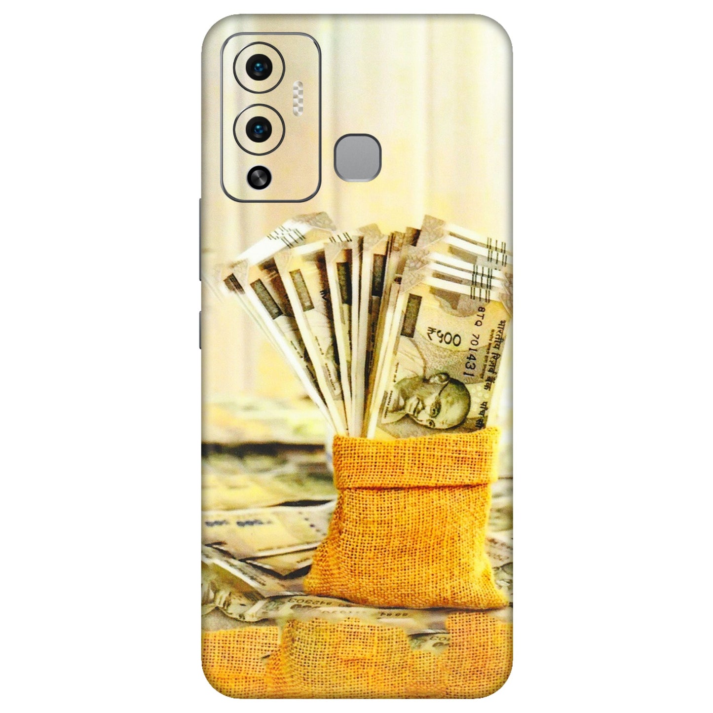 INFINIX Phone Skins (All Models) - Show Me The Money - 3D Embossed Finish (L-52) Infinix Hot 12 Play