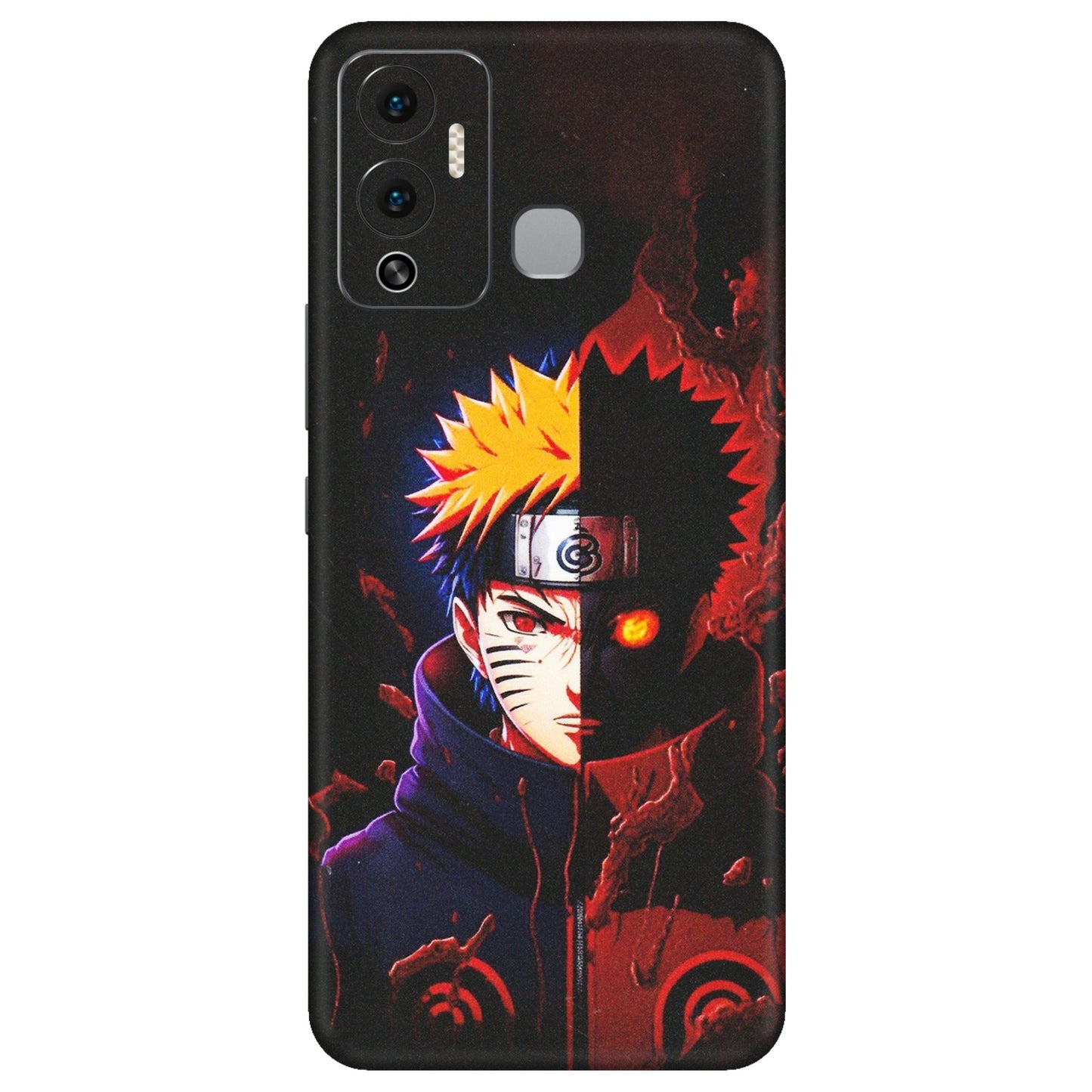 INFINIX Phone Skins (All Models) - Naruto X Evil - Matte Finish (M-70) Infinix Hot 12 Play