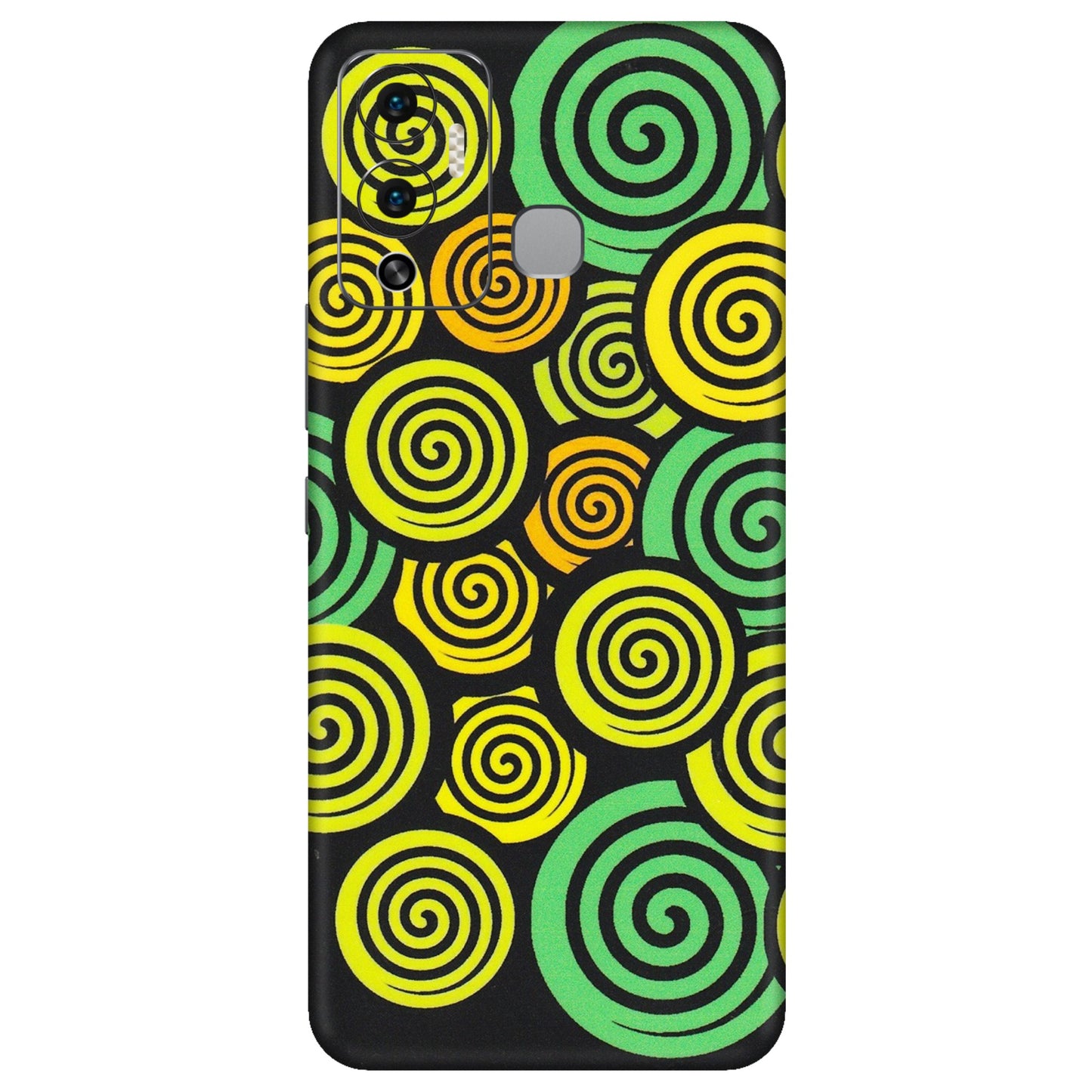 INFINIX Phone Skins (All Models) - Crazy Spiral - Matte Finish (M-91) Infinix Hot 12 Play