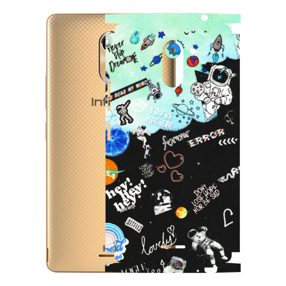 INFINIX Phone Skins (All Models) - Living In A Space Dream - Matte Finish (M-46) Infinix Hot 4