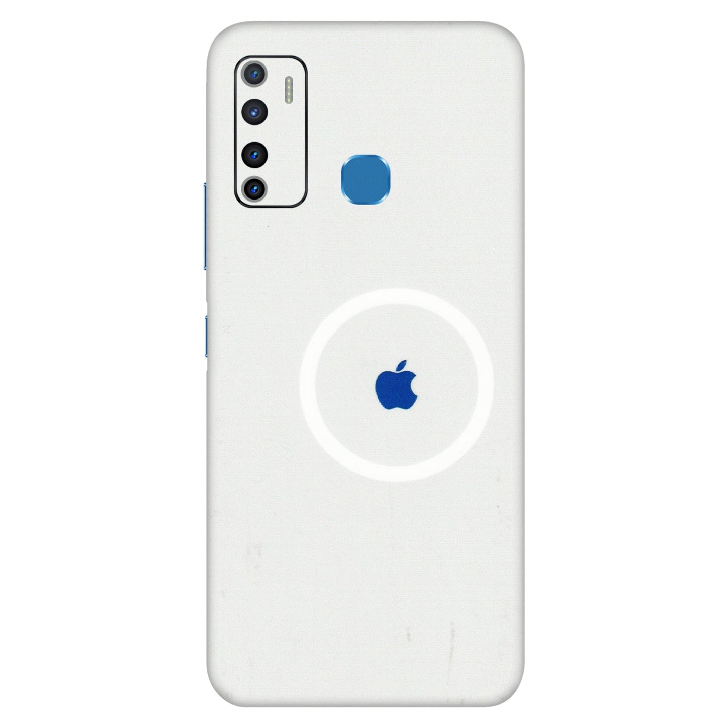 INFINIX Phone Skins (All Models) - iPhone Magsafe Logo - 3D Embossed Finish (L-320) Infinix Hot 9