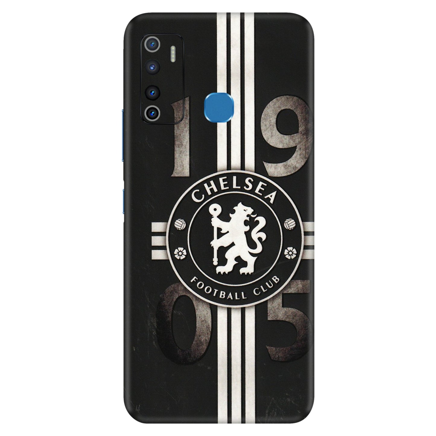 INFINIX Phone Skins (All Models) - Chelsea Fan Club - 3D Embossed Finish (L-36) Infinix Hot 9