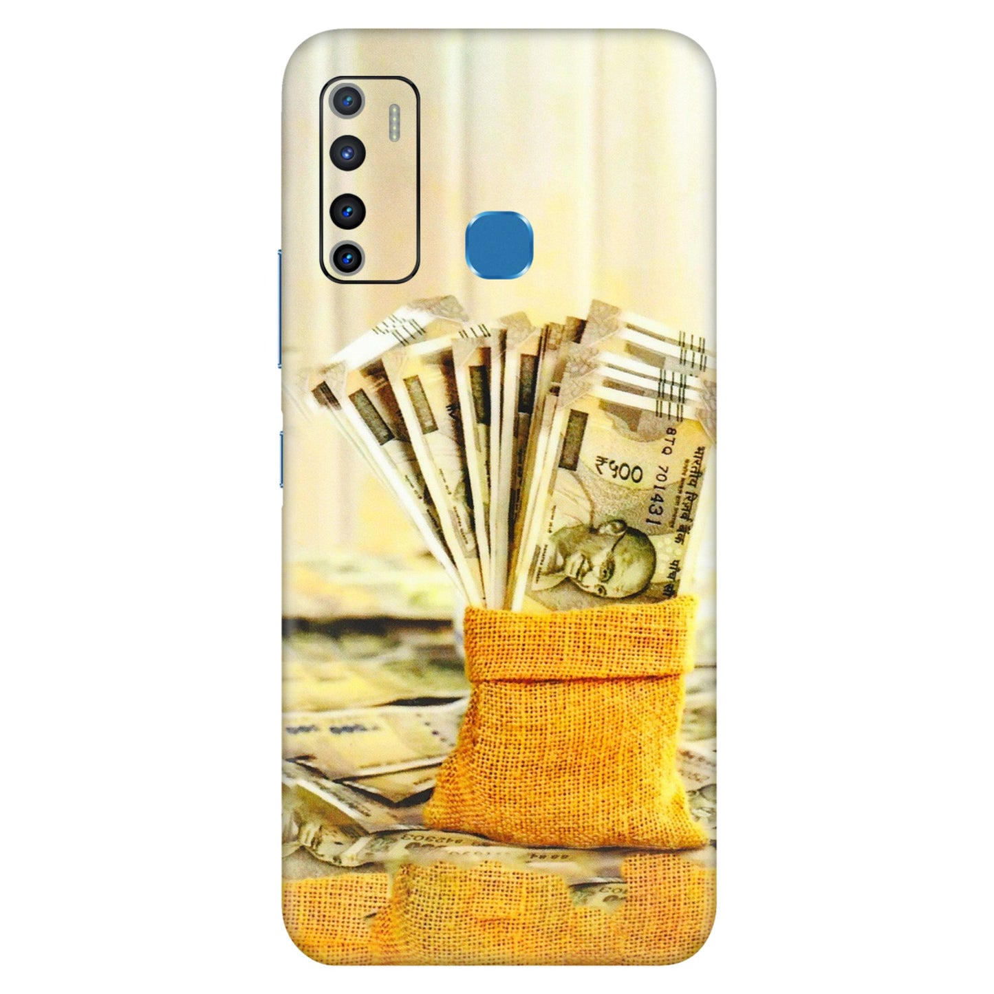 INFINIX Phone Skins (All Models) - Show Me The Money - 3D Embossed Finish (L-52) Infinix Hot 9