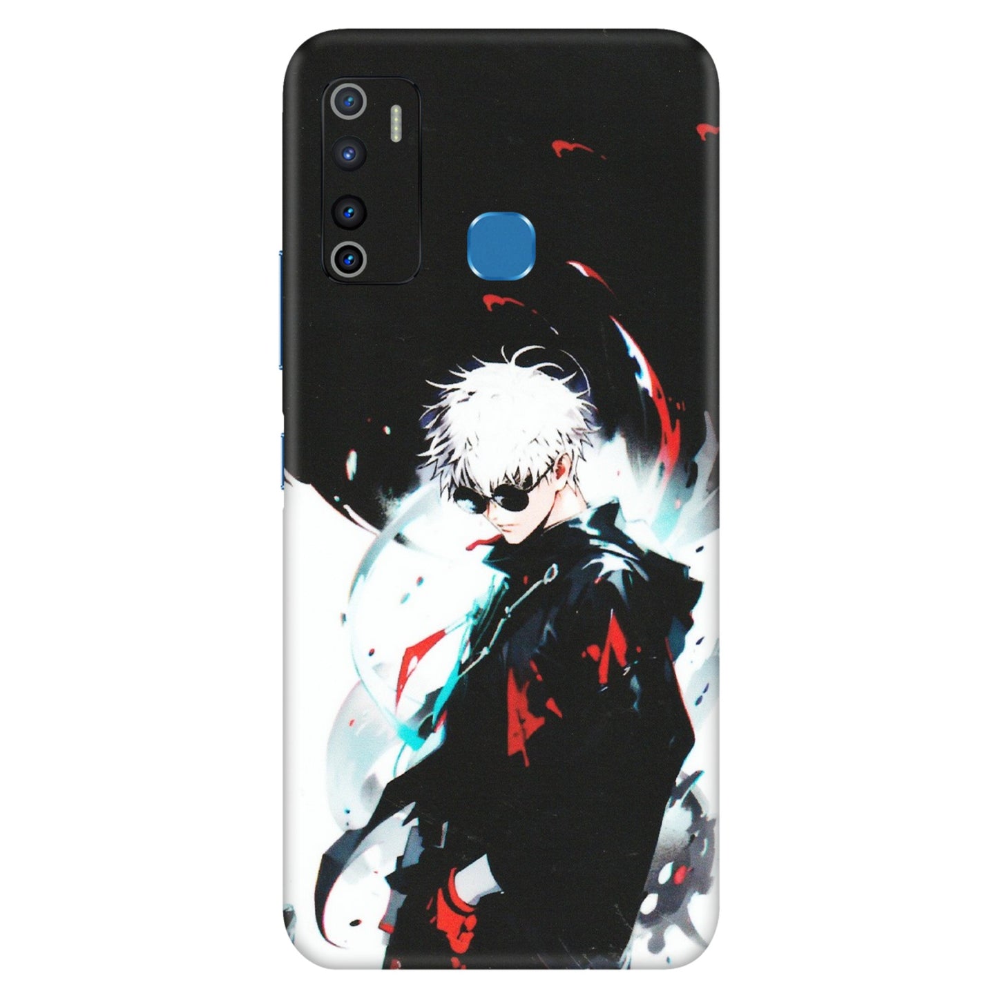 INFINIX Phone Skins (All Models) - Gojo Powerful Charater Kaisen Anime - Matte Finish (M-144) Infinix Hot 9