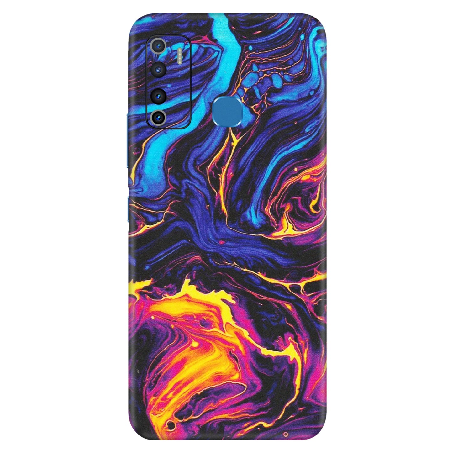 INFINIX Phone Skins (All Models) - Abstract Paint Classy - Matte Finish (M-15) Infinix Hot 9
