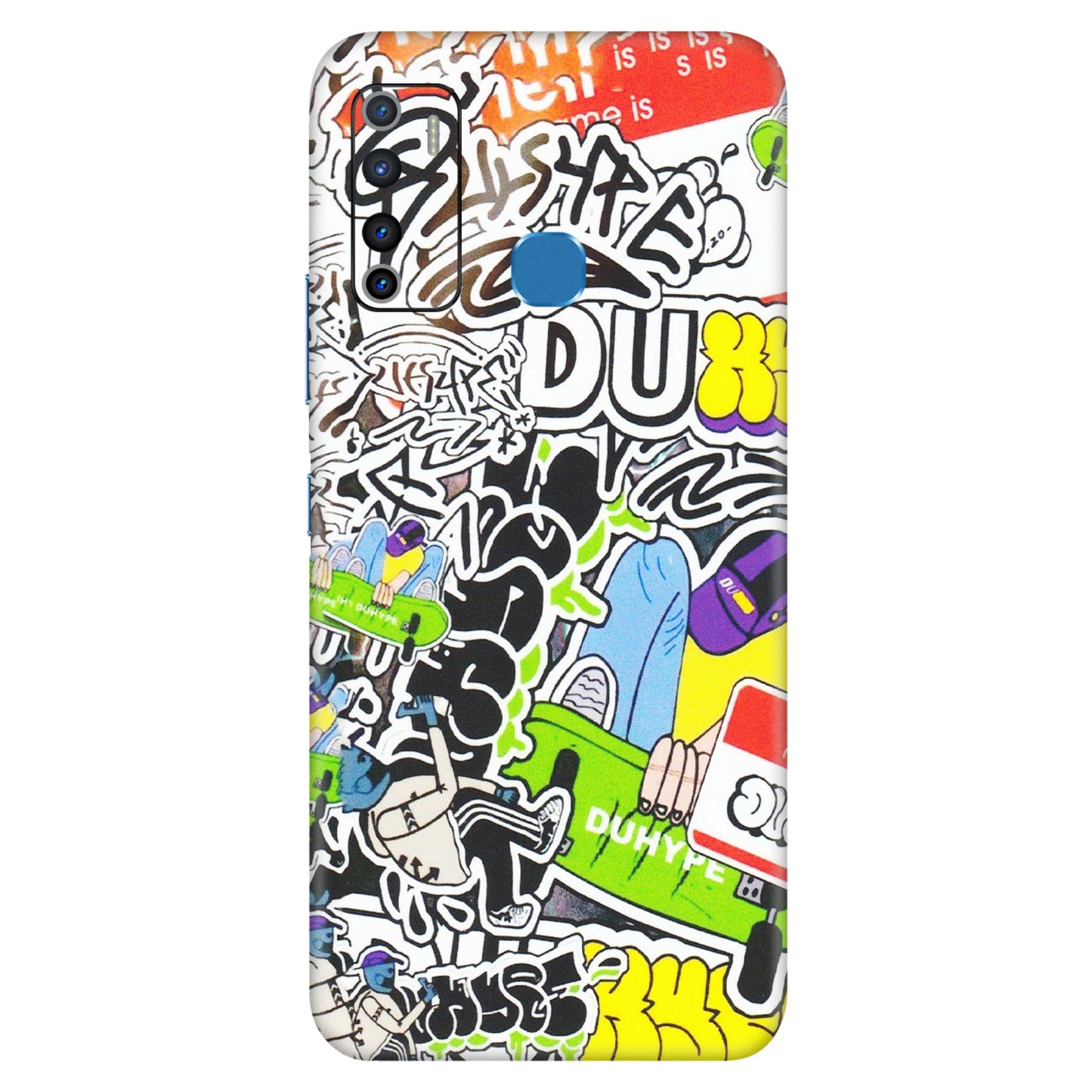 INFINIX Phone Skins (All Models) - Dope Graffiti - Matte Finish (M-61) Infinix Hot 9
