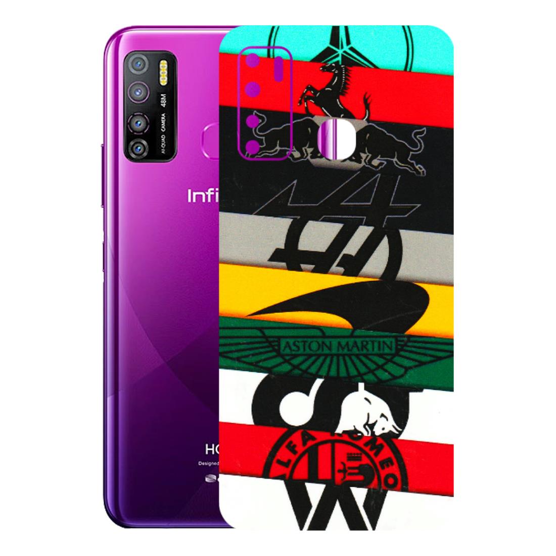INFINIX Phone Skins (All Models) - Multi Designer Brands - 3D Embossed Finish (L-187) Infinix Hot 9 PRO