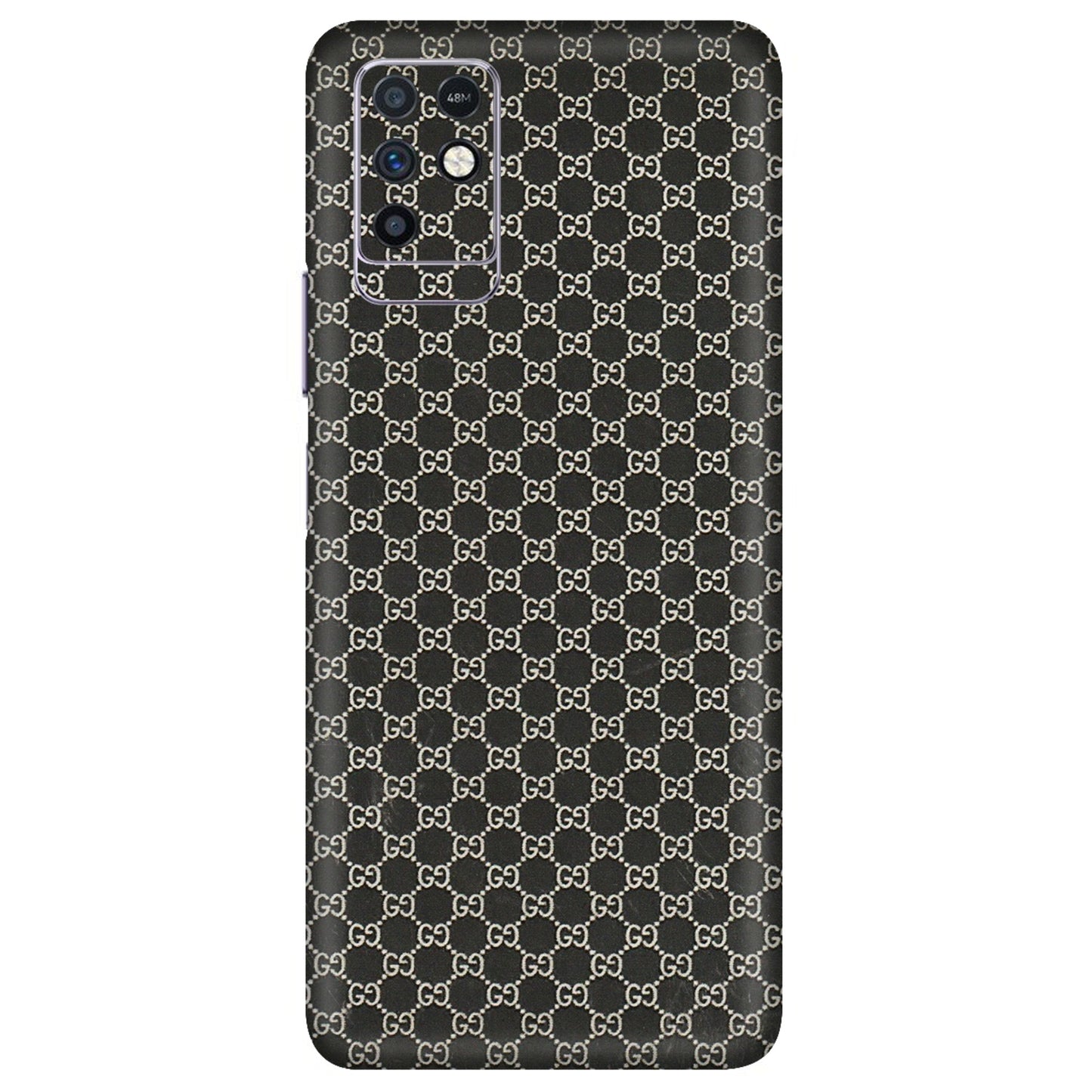 INFINIX Phone Skins (All Models) - Black G Print - 3D Embossed Finish (L-109) Infinix Note 10