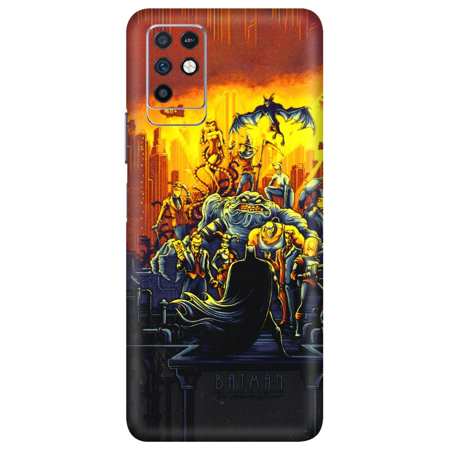 INFINIX Phone Skins (All Models) - Games Doodles - 3D Embossed Finish (L-24) Infinix Note 10