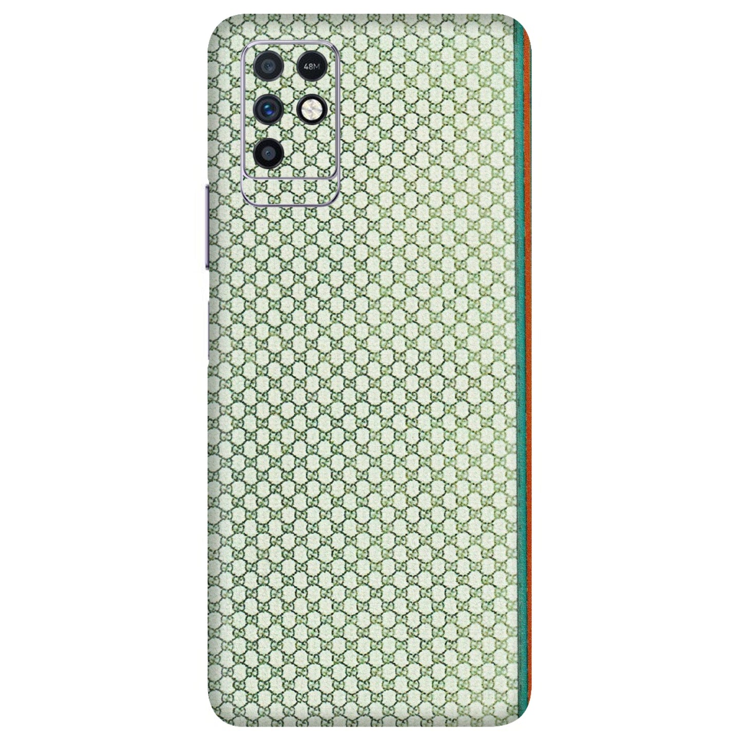 INFINIX Phone Skins (All Models) - Gucci Fabric Pattern - 3D Embossed Finish (L-73) Infinix Note 10