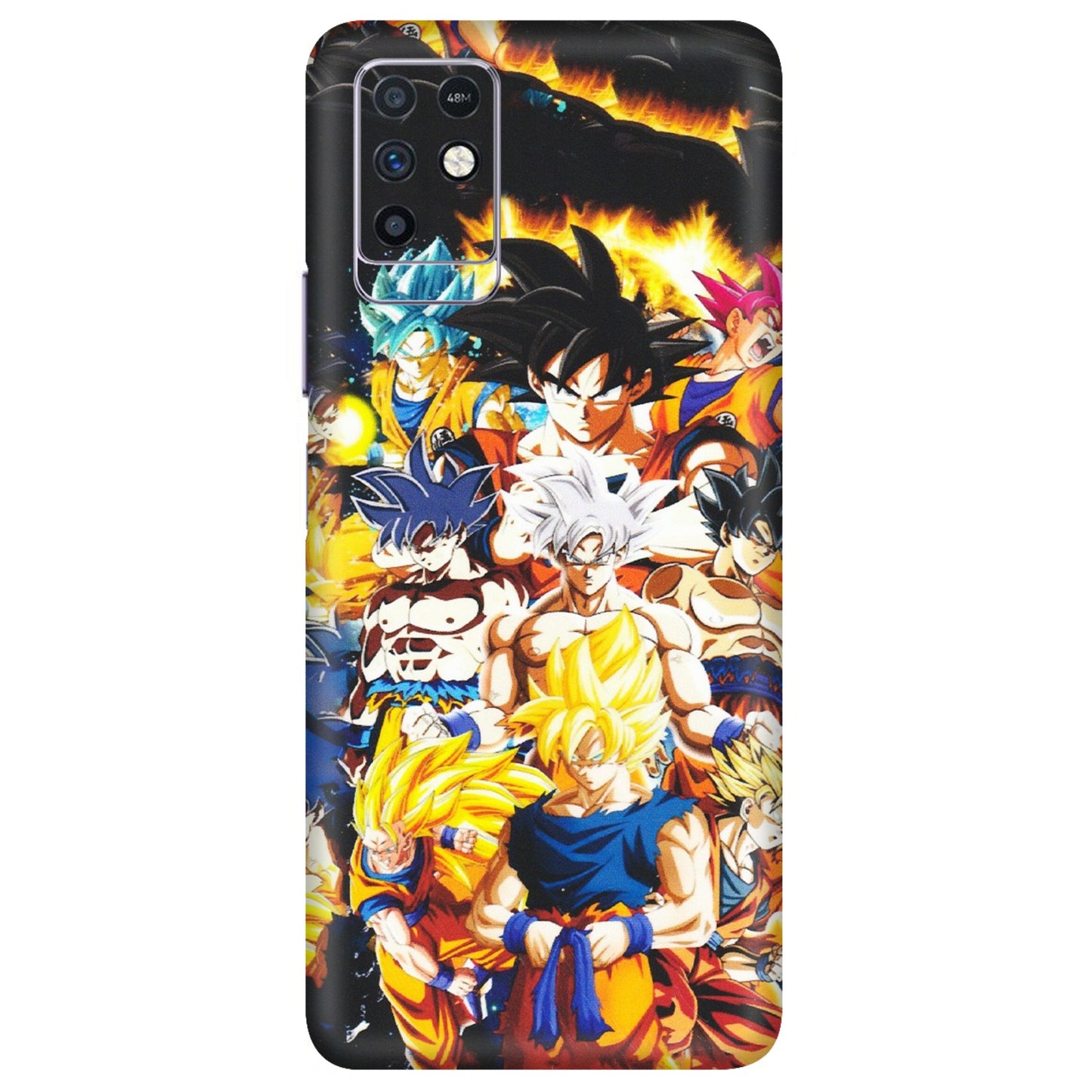 INFINIX Phone Skins (All Models) - Ultimate Dragon Ball Z - Matte Finish (M-100) Infinix Note 10