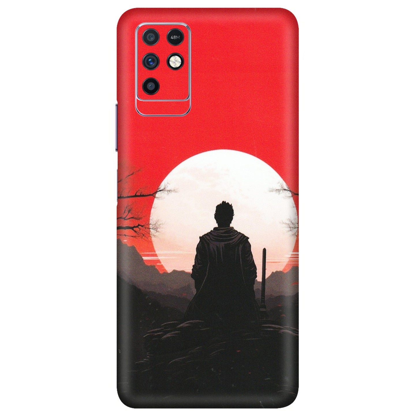 INFINIX Phone Skins (All Models) - Samurai Anime - Matte Finish (M-141) Infinix Note 10