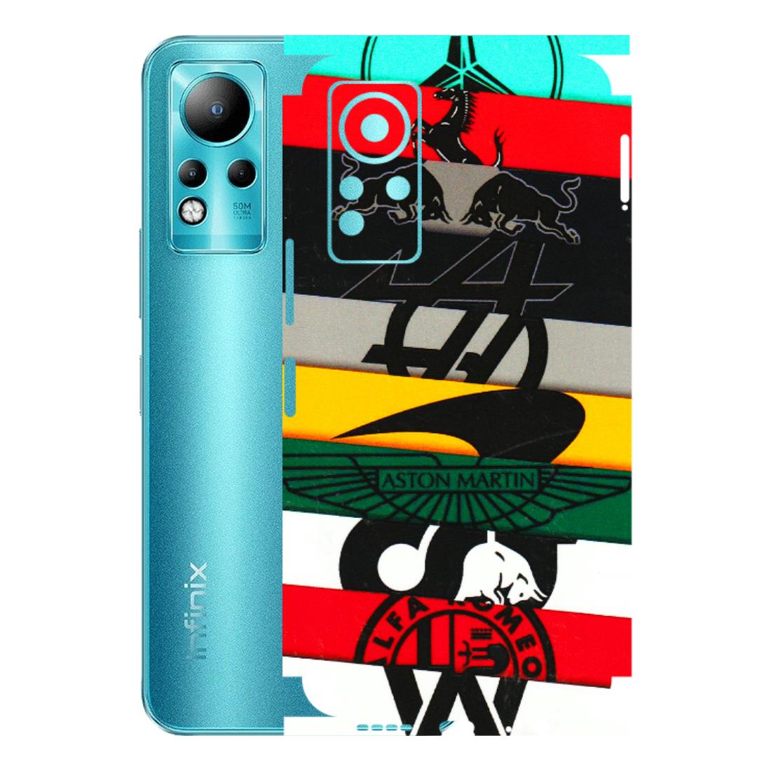 INFINIX Phone Skins (All Models) - Multi Designer Brands - 3D Embossed Finish (L-187) Infinix Note 11