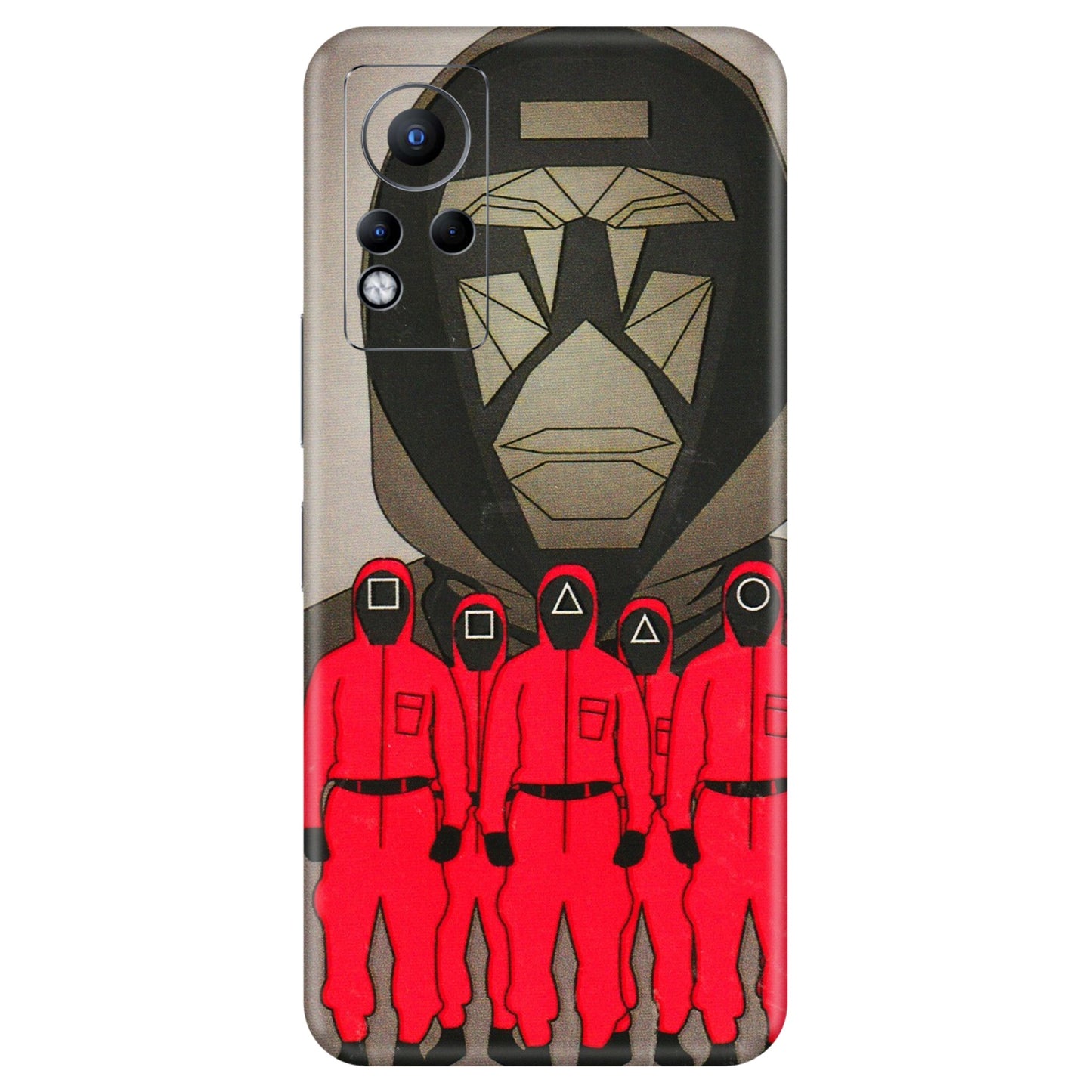 INFINIX Phone Skins (All Models) - Squid Game Hero - 3D Embossed Finish (L-245) Infinix Note 11